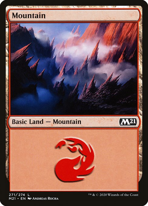 Mountain (271) - Core Set 2021 #271