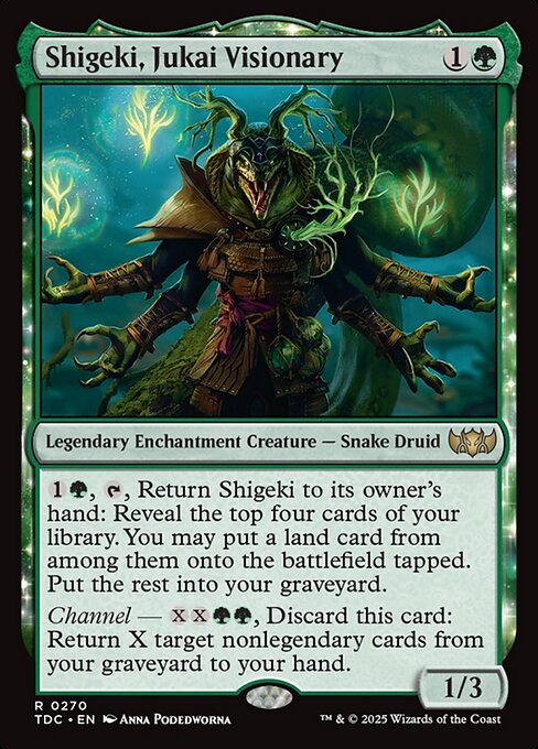 Shigeki, Jukai Visionary - Tarkir: Dragonstorm Commander #270