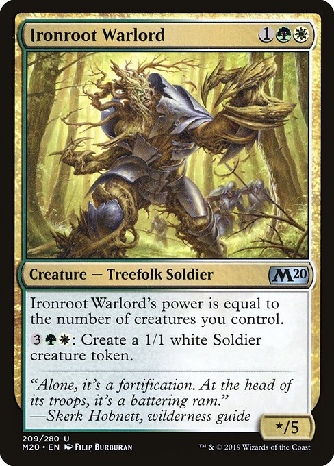 Ironroot Warlord - Core Set 2020 #209