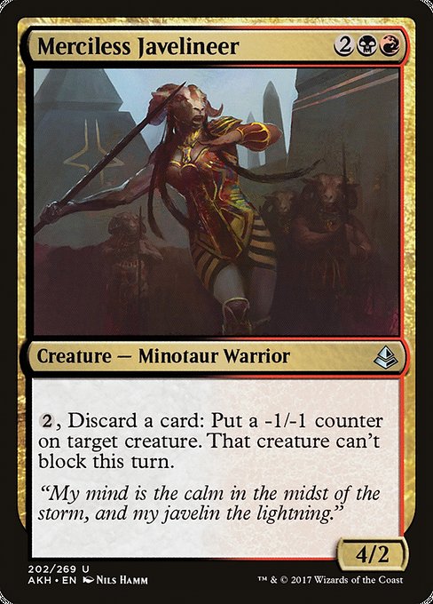 Merciless Javelineer - Amonkhet #202