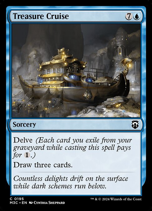 Treasure Cruise - Modern Horizons 3 Commander #195