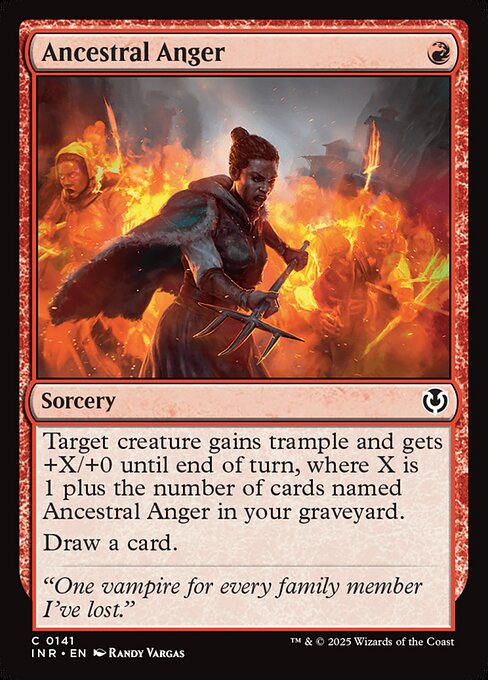 Ancestral Anger - Innistrad Remastered #141