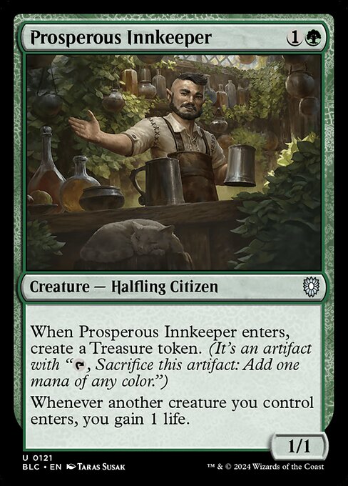 Prosperous Innkeeper - Bloomburrow Commander #121