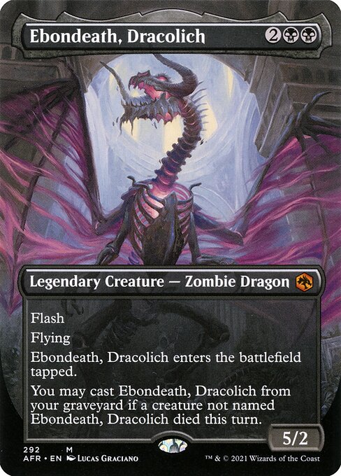 Ebondeath, Dracolich (Borderless) - Adventures in the Forgotten Realms #292