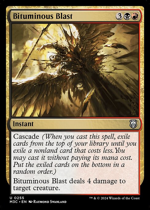 Bituminous Blast - Modern Horizons 3 Commander #255