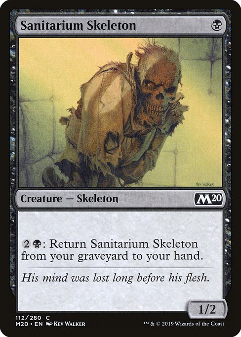 Sanitarium Skeleton - Core Set 2020 #112