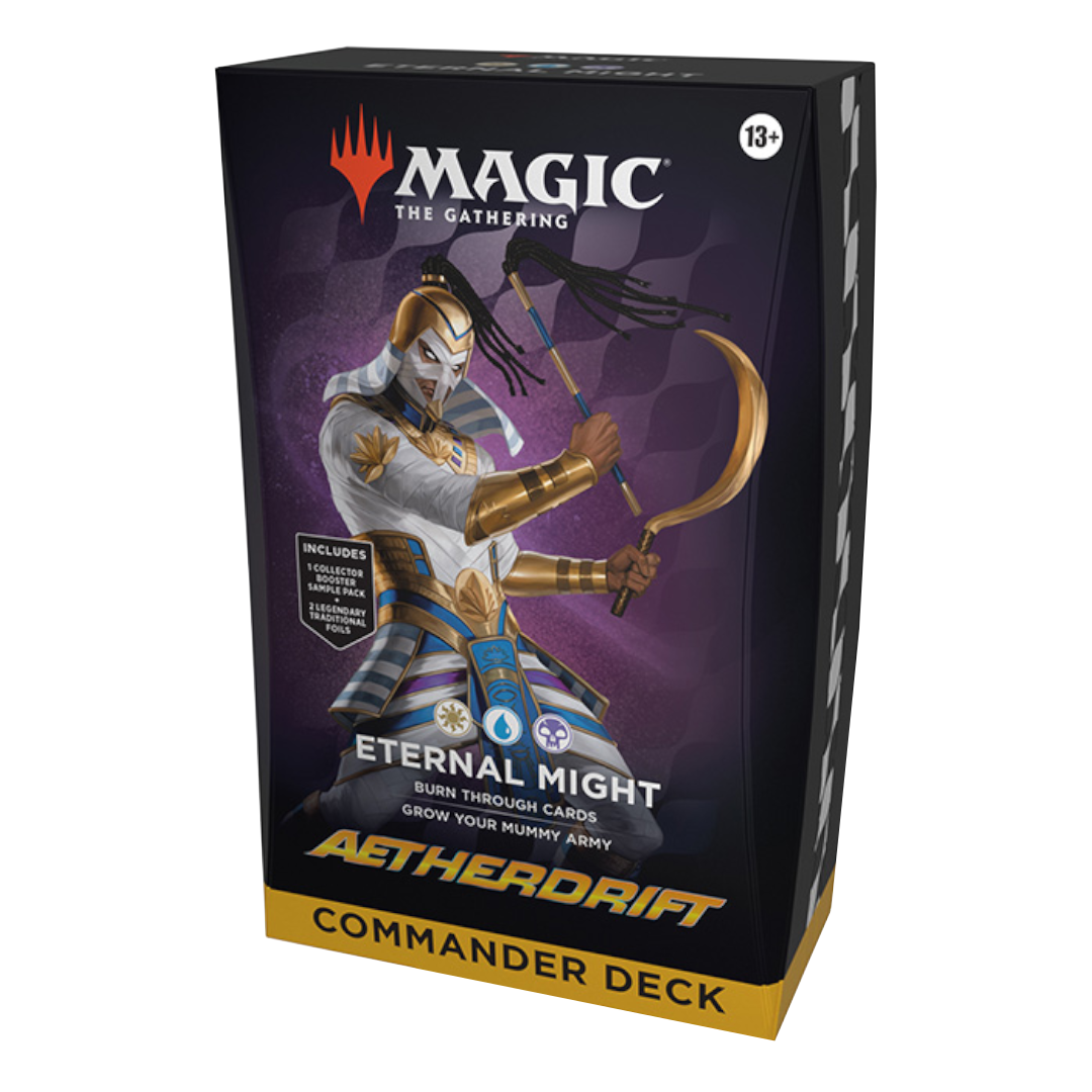 Magic: The Gathering Aetherdrift Commander Deck – Eternal Might