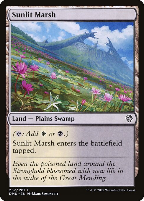 Sunlit Marsh - Dominaria United #257