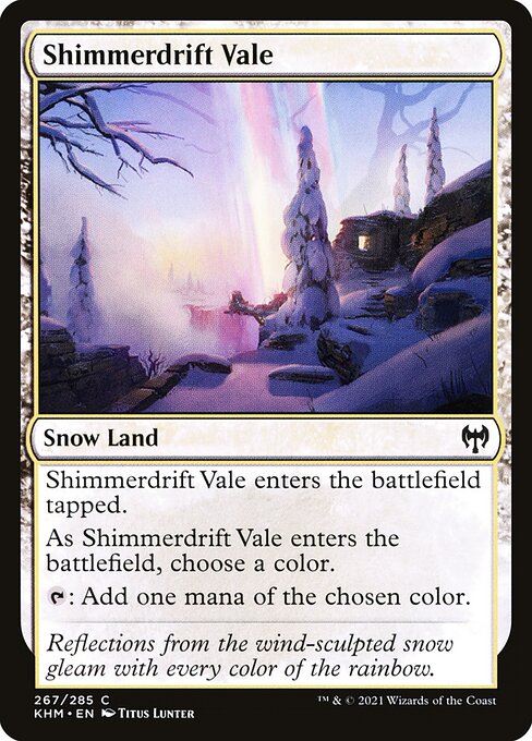 Shimmerdrift Vale - Kaldheim #267