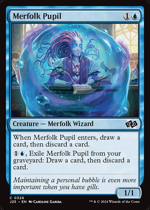Merfolk Pupil - Foundations Jumpstart #326