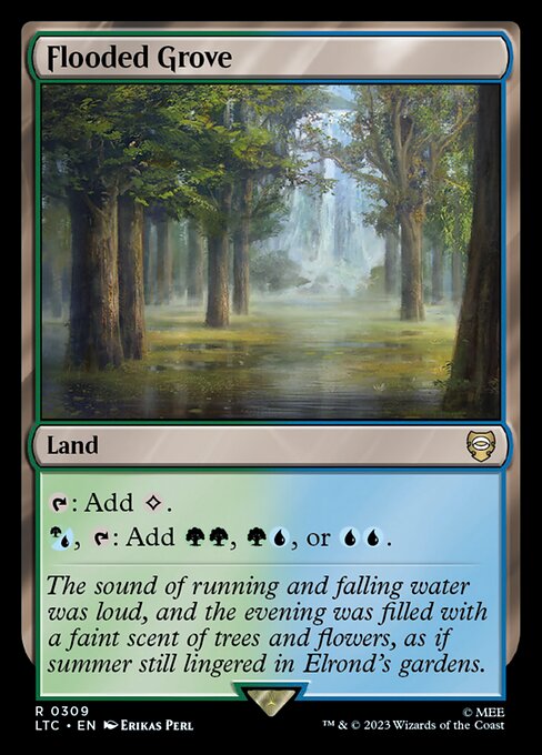 Flooded Grove - Tales of Middle-earth Commander #309