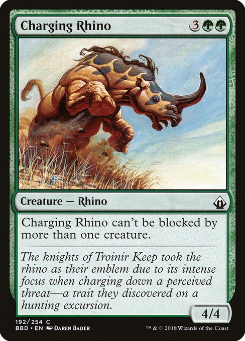 Charging Rhino - Battlebond #192