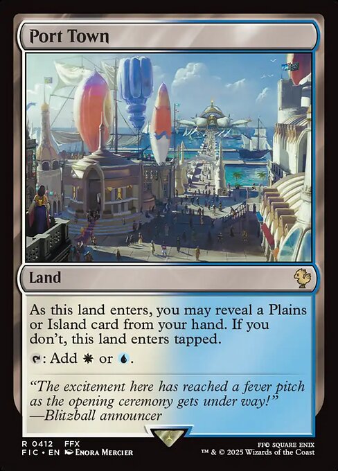 Port Town - Final Fantasy Commander #412