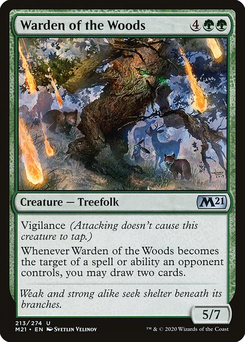 Warden of the Woods - Core Set 2021 #213