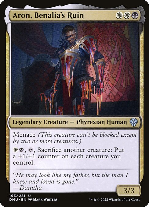 Aron, Benalia's Ruin - Dominaria United #193