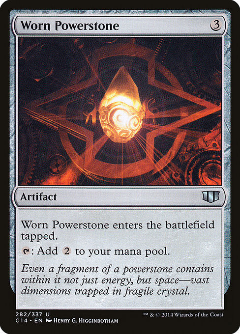 Worn Powerstone - Commander 2014 #282