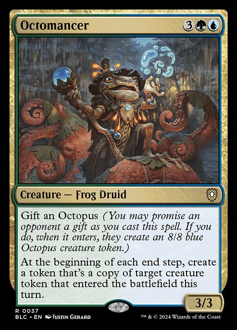 Octomancer - Bloomburrow Commander #37