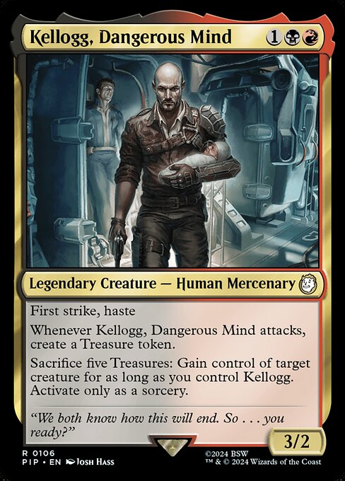 Kellogg, Dangerous Mind - Fallout #106