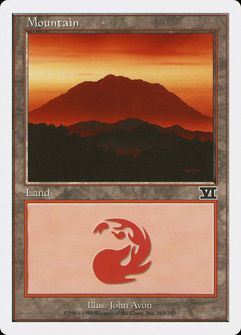 Mountain (343) - Classic Sixth Edition #343