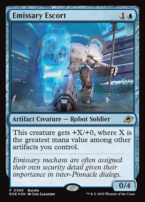Emissary Escort (EOE Bundle) - Edge of Eternities #399