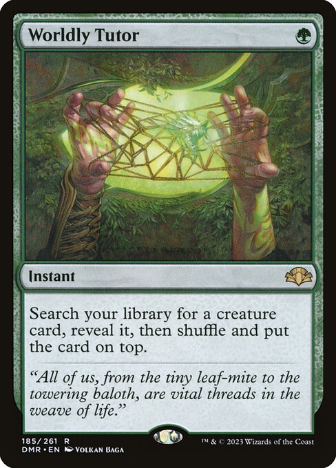 Worldly Tutor - Dominaria Remastered #185