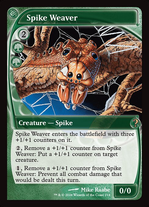 Spike Weaver (Future Sight) - Mystery Booster 2 #214