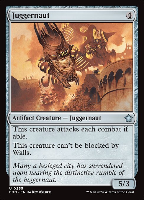 Juggernaut - Foundations #255