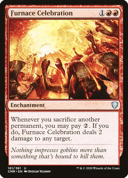 Furnace Celebration - Commander Legends #181