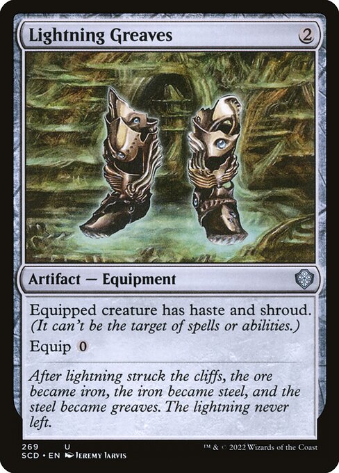 Lightning Greaves - Starter Commander Decks #269
