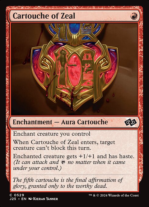 Cartouche of Zeal - Foundations Jumpstart #529
