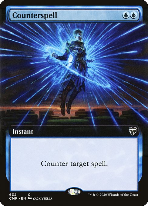 Counterspell (Extended Art) - Commander Legends #632