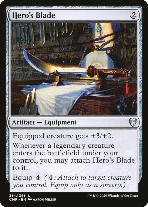 Hero's Blade (314) - Commander Legends #314