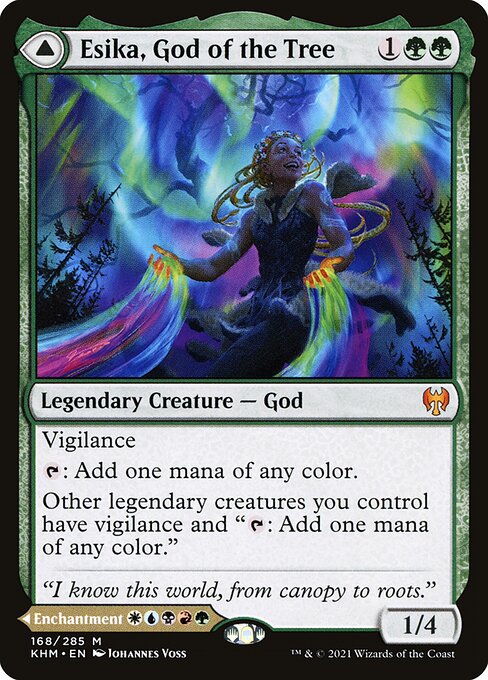 Esika, God of the Tree - Kaldheim #168