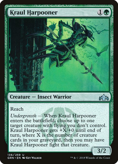 Kraul Harpooner - Guilds of Ravnica #136