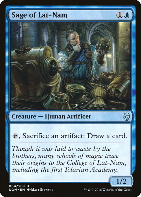 Sage of Lat-Nam - Dominaria #64