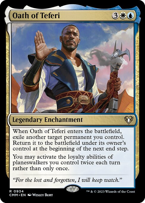 Oath of Teferi - Commander Masters #934