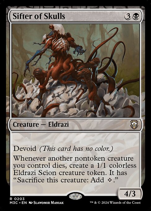 Sifter of Skulls - Modern Horizons 3 Commander #203