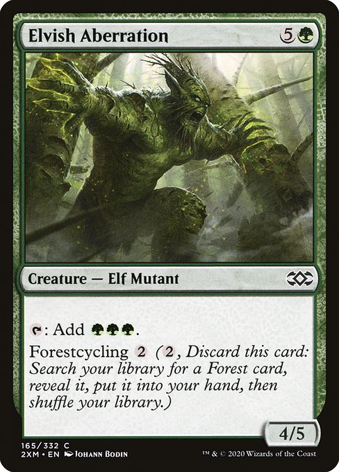 Elvish Aberration - Double Masters #165
