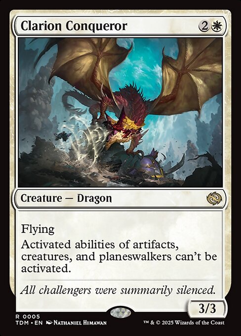 Clarion Conqueror - Tarkir: Dragonstorm #5