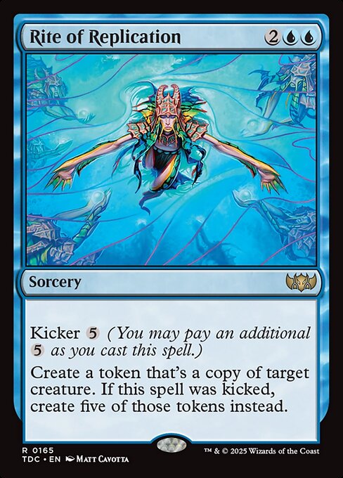 Rite of Replication - Tarkir: Dragonstorm Commander #165