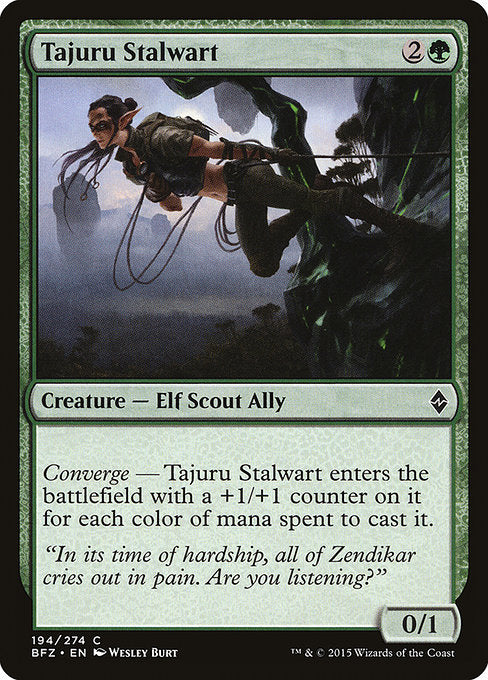 Tajuru Stalwart - Battle for Zendikar #194