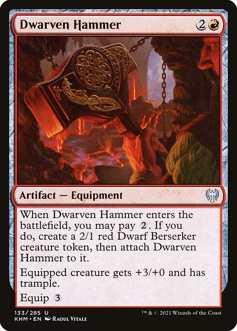 Dwarven Hammer - Kaldheim #133