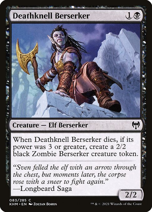 Deathknell Berserker - Kaldheim #83