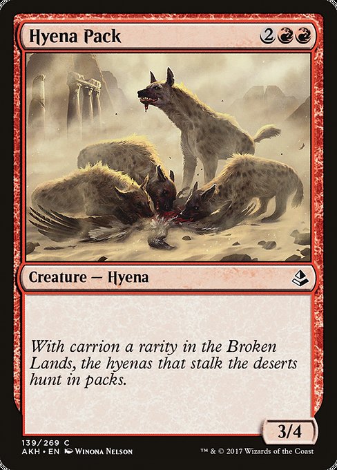 Hyena Pack - Amonkhet #139