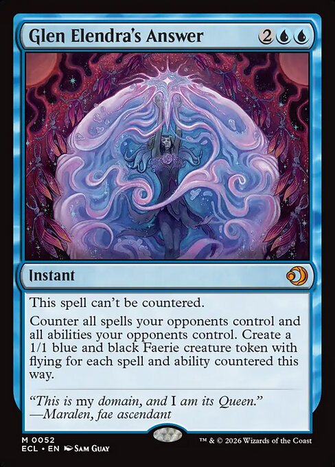 Glen Elendra's Answer - Lorwyn Eclipsed #52