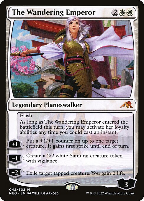 The Wandering Emperor - Kamigawa: Neon Dynasty #42