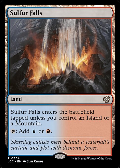 Sulfur Falls - The Lost Caverns of Ixalan Commander #354