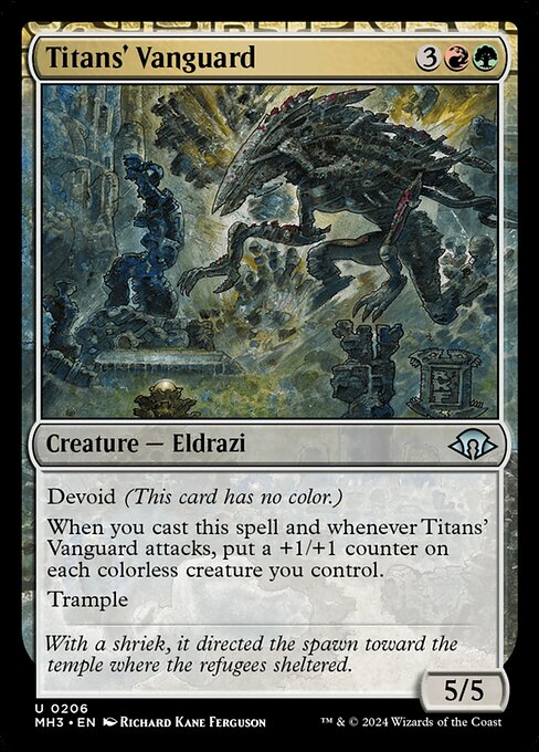 Titans' Vanguard - Modern Horizons 3 #206