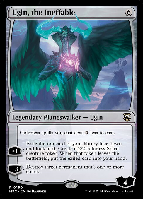 Ugin, the Ineffable - Modern Horizons 3 Commander #160