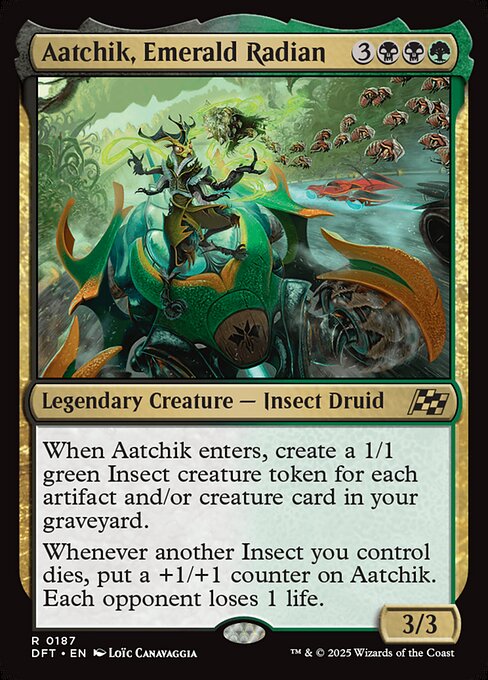 Aatchik, Emerald Radian - Aetherdrift #187